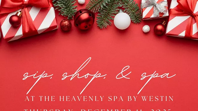 Image: Holiday Sip, Shop, & Spa Series