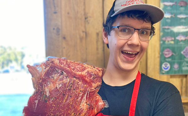 HOLY COW: The local butcher shop brining housemade corned beef