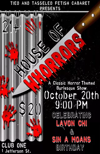 Image: HOUSE OF HORRORS Burlesque Show