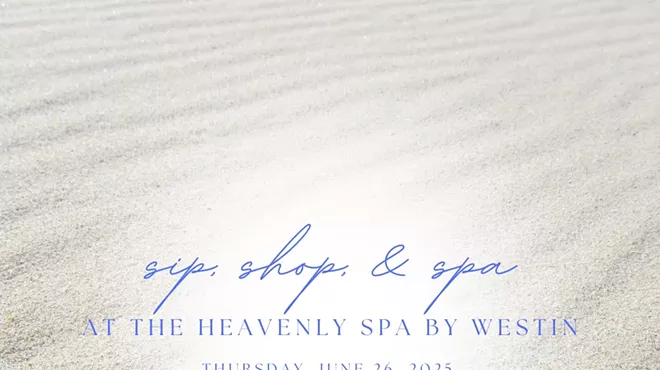 Image: June Sip, Shop, & Spa Series