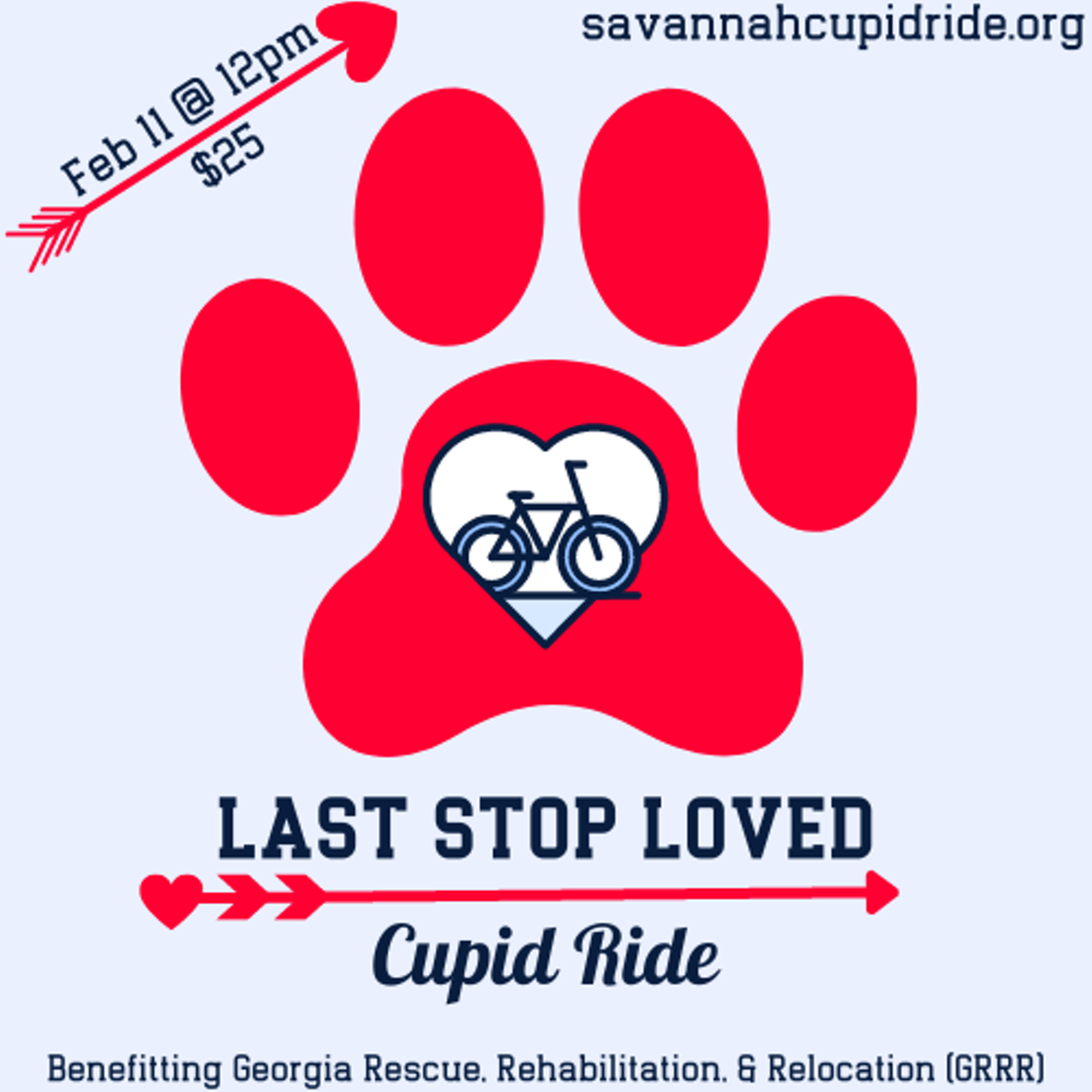 2023 Last Stop Loved Cupid Ride Benefitting Georgia Rescue, Rehabilitation, & Relocation