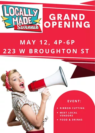 Image: Locally Made Savannah to Celebrate Grand Opening on May 12