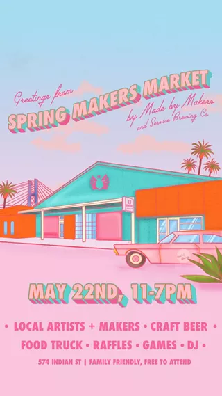Image: Made by Makers (Palm) Springs Makers Market