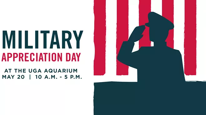 Image: Military Appreciation Day at the UGA Aquarium