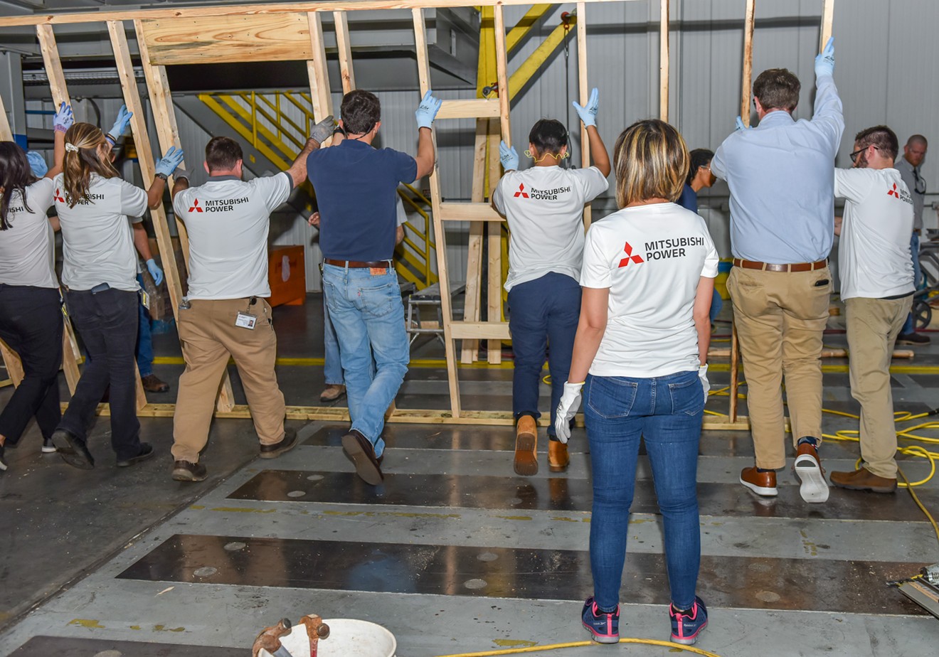 Mitsubishi Power Americas Hosts the Coastal Empire Habitat for Humanity for Inaugural Impact Impact Day