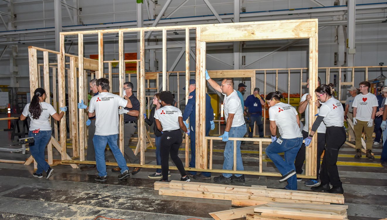 Mitsubishi Power Americas Hosts the Coastal Empire Habitat for Humanity for Inaugural Impact Impact Day