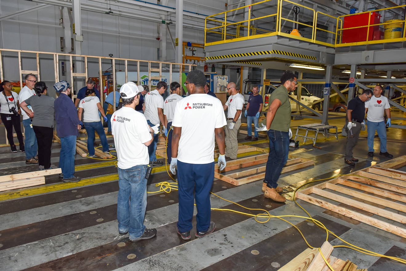 Mitsubishi Power Americas Hosts the Coastal Empire Habitat for Humanity for Inaugural Impact Impact Day