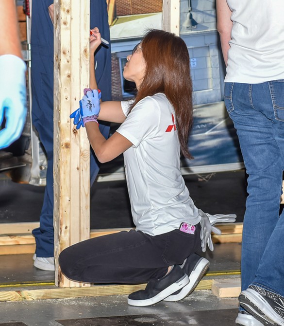 Mitsubishi Power Americas Hosts the Coastal Empire Habitat for Humanity for Inaugural Impact Impact Day