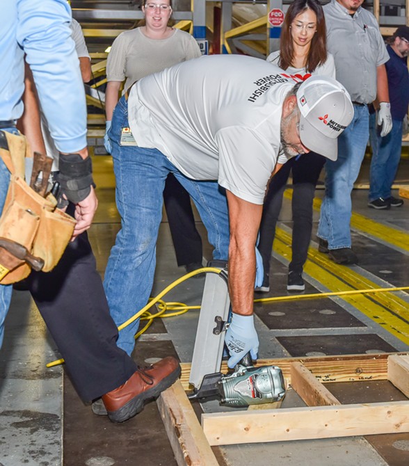 Mitsubishi Power Americas Hosts the Coastal Empire Habitat for Humanity for Inaugural Impact Impact Day