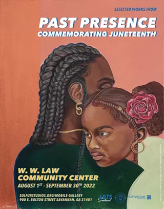 Image: Mobile Gallery Arts Initiative presents: Selected Works from "Past Presence, Commemorating Juneteenth"