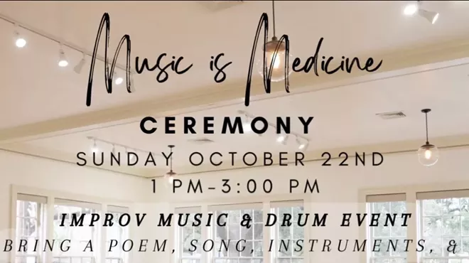 Image: Music as Medicine: Improv Music & Drum Event