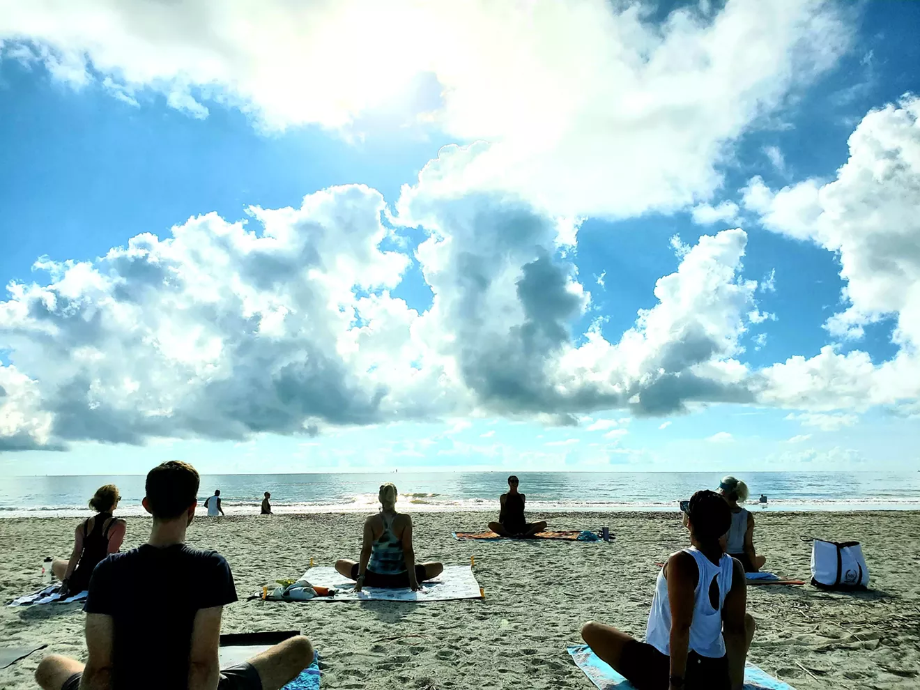 Beach Yoga