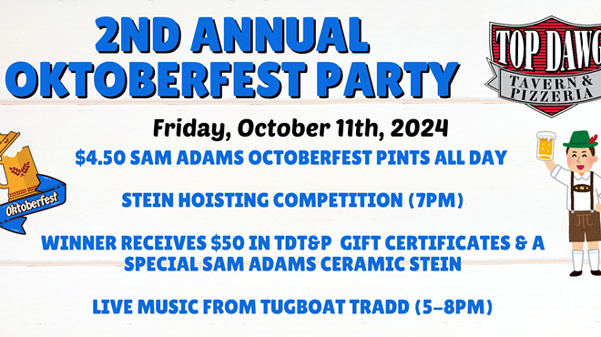 Image: Oktoberfest Party at Top Dawg Tavern & Pizzeria on Hilton Head Island
