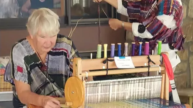 Image: ON::VIEW Residency: Weaving the Fabric of Our Community