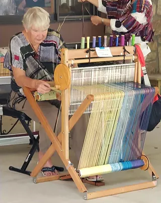 Image: ON::VIEW Residency: Weaving the Fabric of Our Community