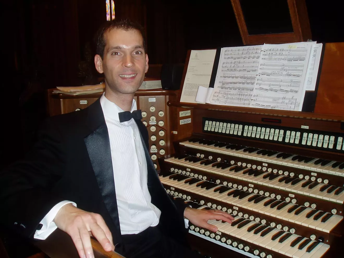 Organist Andre Rakus
