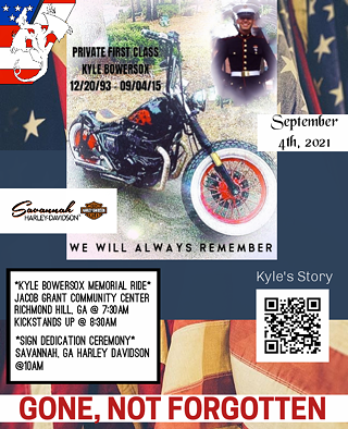 Image: PFC Kyle Bowersox Dedication