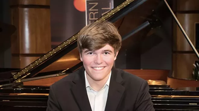 Image: Pianist Caleb Borick at The Arts at Messiah 2023 ~ Rising Star Concert
