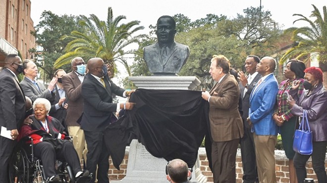 Plant Riverside District officially dedicates  Martin Luther King, Jr. Park, unveils city’s first  monument to the late Civil Rights Leader