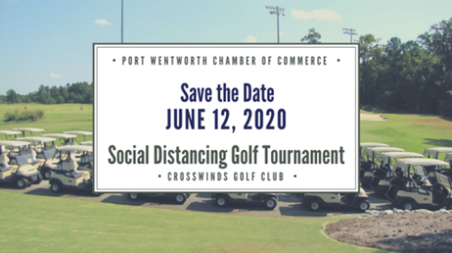 Port Wentworth Chamber's Social Distancing Golf Tournament