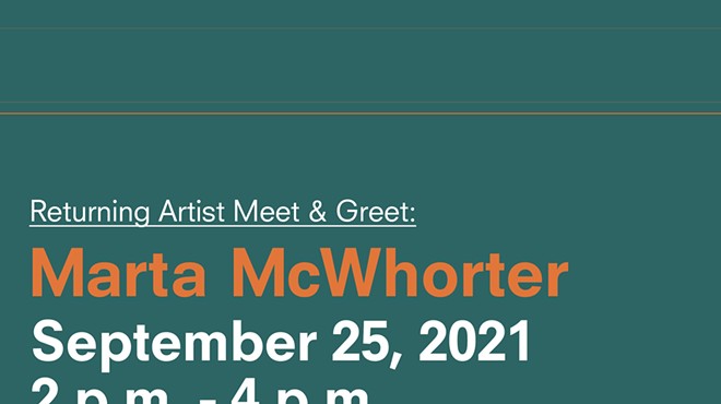 Returning Artist Meet & Greet: Marta McWhorter