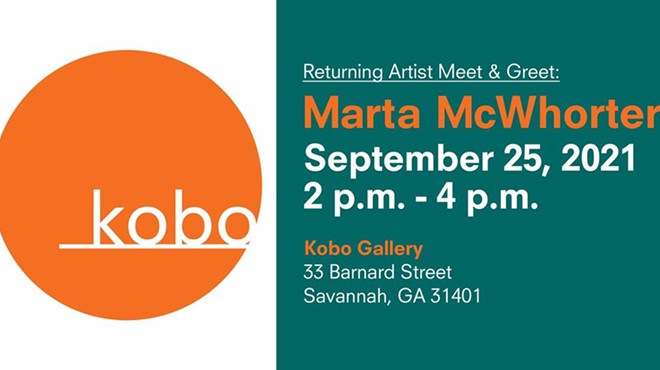 Returning artist meet and greet, Marta McWhorter