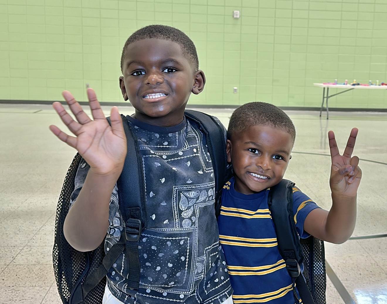 SA Recycling Savannah Staley and Cash and Carry Host Back to School Event for Haven Elementary