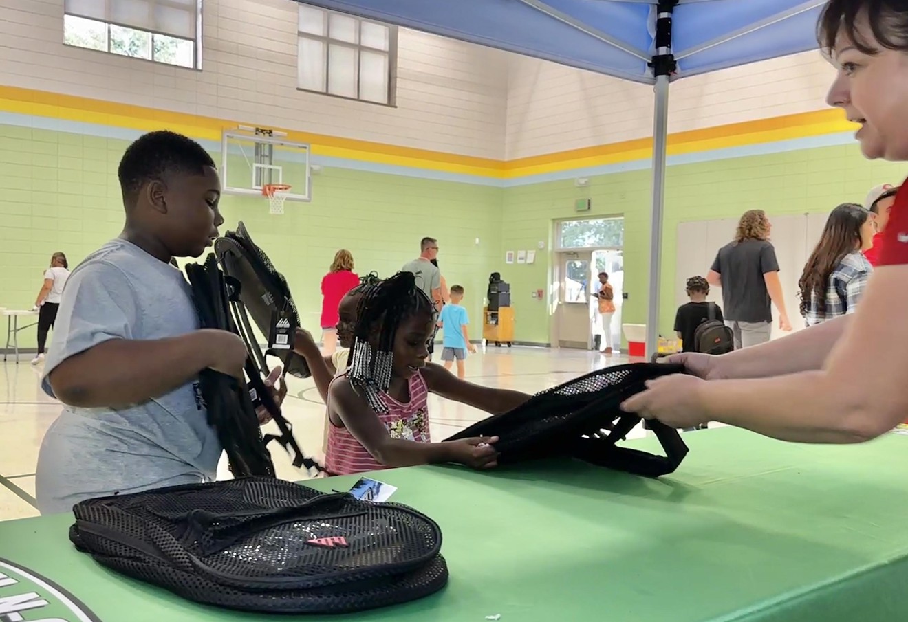 SA Recycling Savannah Staley and Cash and Carry Host Back to School Event for Haven Elementary