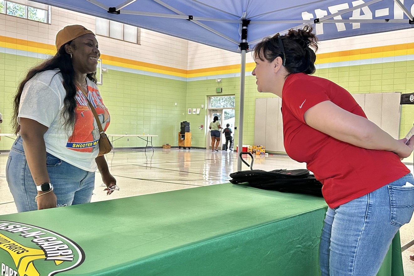 SA Recycling Savannah Staley and Cash and Carry Host Back to School Event for Haven Elementary