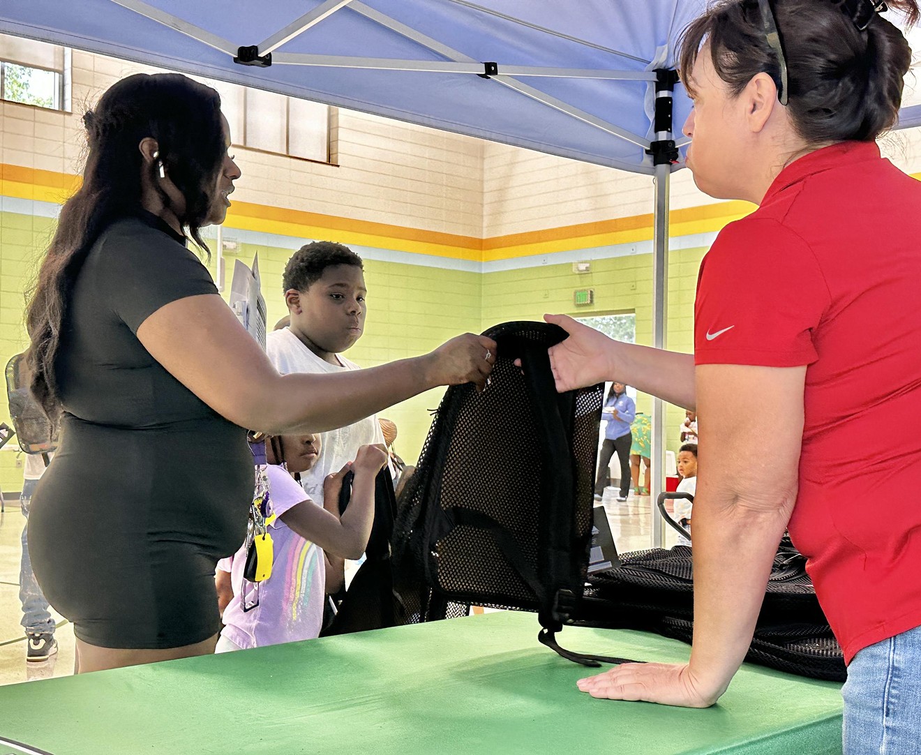 SA Recycling Savannah Staley and Cash and Carry Host Back to School Event for Haven Elementary