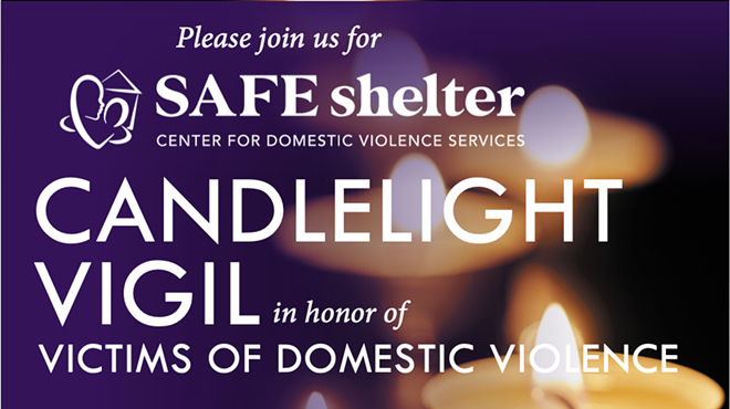 Image: SAFE Shelter Candlelight Vigil in Honor of Domestic Violence Victims