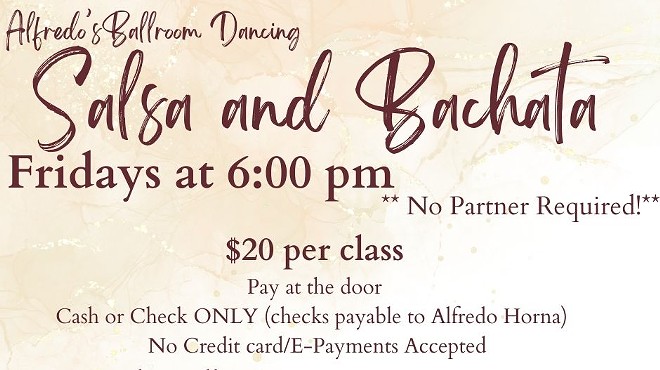 Salsa/Bachata Basics and Beyond with Alfredo at Salon de Baile Dance & Fitness Studio Pooler, GA