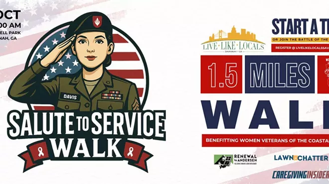 Image: Salute to Service Walk