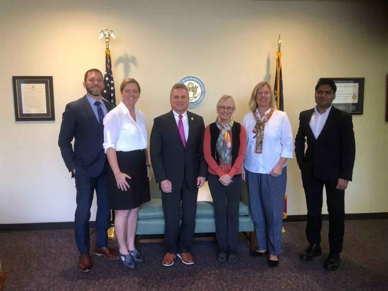 Savannah Citizen's Climate Lobby meeting with Rep. Buddy Carter