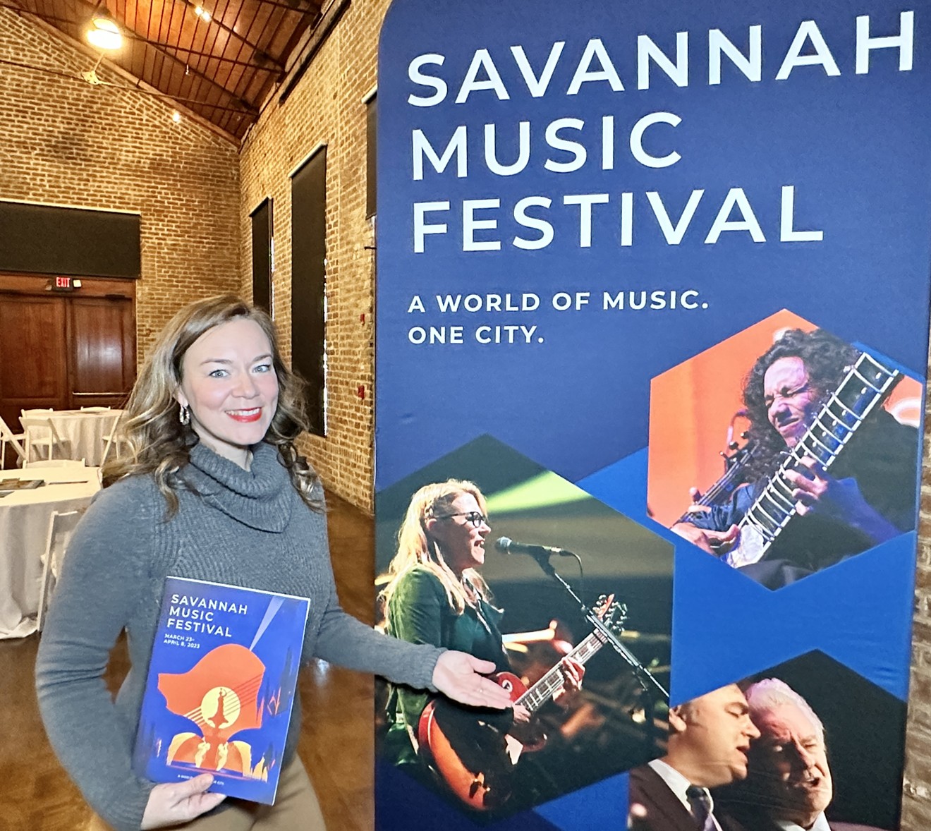 Savannah Downtown Business Association Host Savannah Music Festival Director Gene Dobbs Bradford
