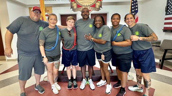 Savannah Fire Department Camp Ignite Graduation Day