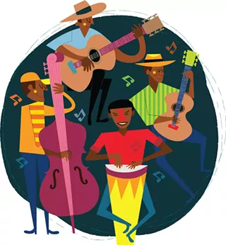 Image: Savannah Jazz Circle of Friends' Gig - Cinco de Mayo Style