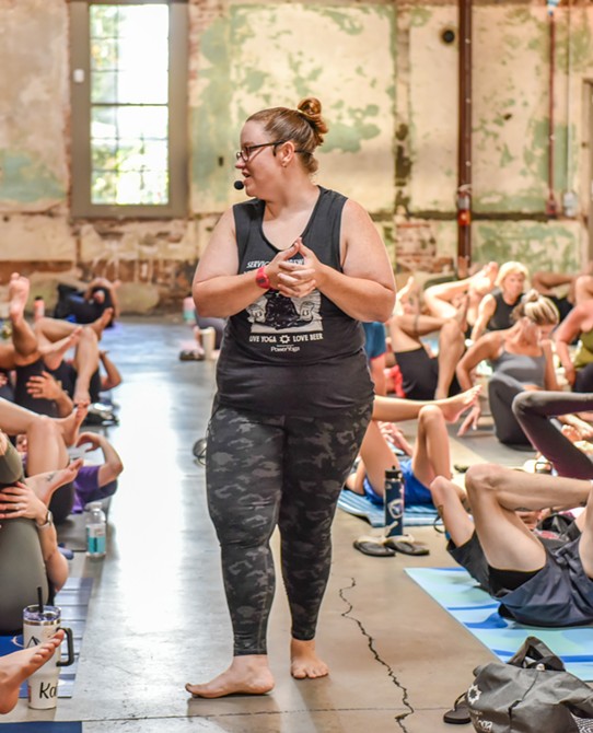 Savannah Power Yoga & Service Brewing Company Host Beer and Yoga in Support of Edel Caregiver Institute