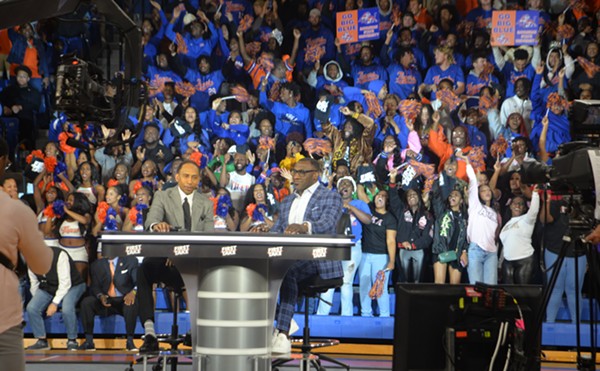Savannah State Alum and NFL Hall of Famer Shannon Sharpe Brings ESPN's "First Take" to Alma Mater SSU