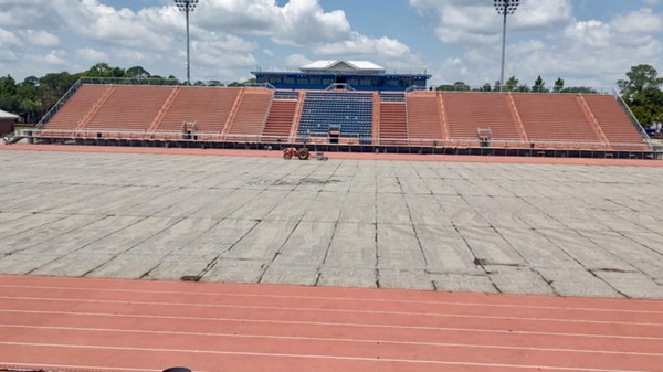 Savannah State Football Field Turf Removal