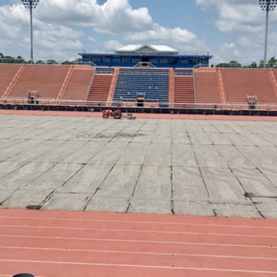 Savannah State Football Field Turf Removal