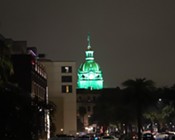 Savannah "Turns Green" Event for 200th St. Patrick's Day Parade