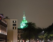Savannah "Turns Green" Event for 200th St. Patrick's Day Parade