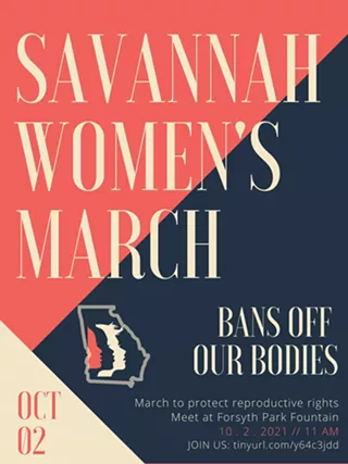 Image: Savannah Women's March for Reproductive Justice