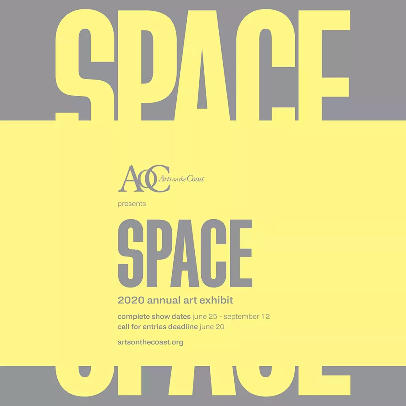 SPACE - 2020 Arts on the Coast Annual Exhibit