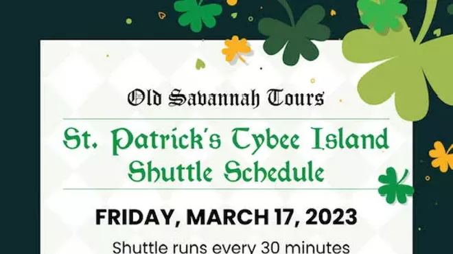 Image: St. Patrick's Day Shuttle - Tybee