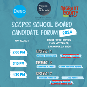 UPDATE: Two Candidates unable to attend Sunday's School Board Candidate Forum
