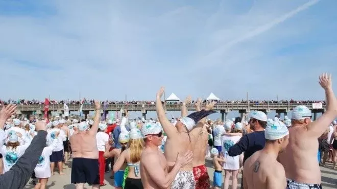 Image: Taking the (Polar) Plunge