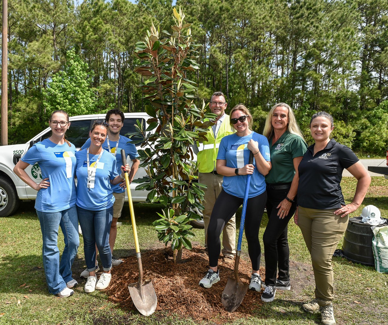 Tanger Outlets and The Greenery Celebrates Earth Day with Tree Planting