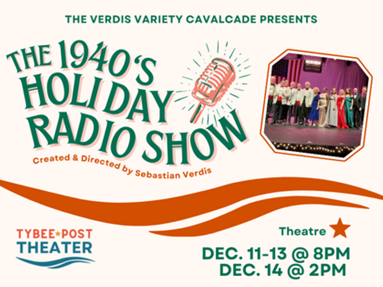 Types Post Theater presents The 1940&rsquo;s Holiday Radio Showing